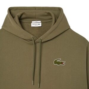 Lacoste Men's Khaki Hoodie